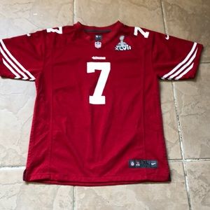 Nike caepernick #7. 49ers Jersey rare Super Bowl